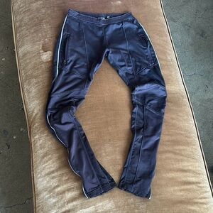 Adidas Track Pants Jogger Elaborated detailed design Grey dark Piping Zippers